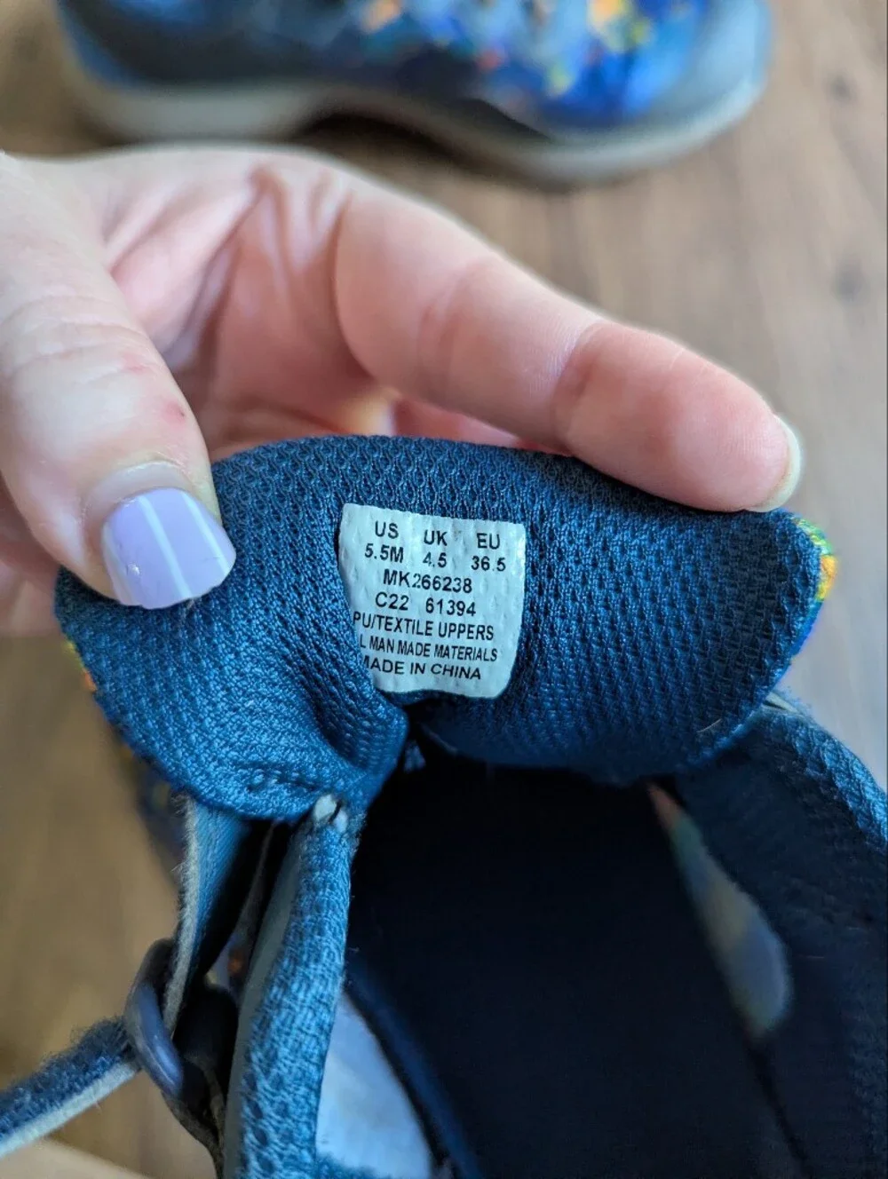 Merrell Kids Blue Outdoor Sneakers Sz 5.5